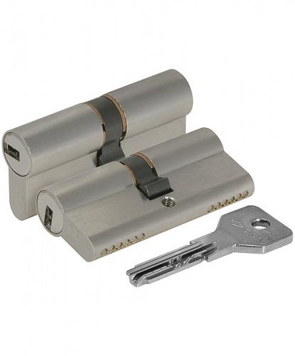 Цилиндровый механизм CISA ASIX OE300-29.12 (90 мм/40+10+40), никель