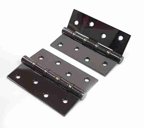 Петля стальная RENZ IN100-4BB FH BN 100*75*2,5, 4 подшипника, б/колп., черный никель