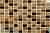 Мозаика Bonaparte стекло с камнем Coffee Mix 4х25х25 30х30