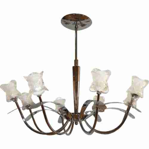 Люстра потолочная N-Light Q5004/8 хром