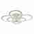 Потолочная светодиодная люстра iLedex Ring A001/8 WH Потолочная светодиодная люстра iLedex Ring A001/8 WH