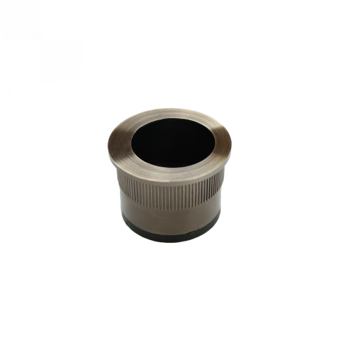 Торцевой захват РЕНЦ для раздвижных дверей, бронза античная