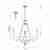 Подвесная люстра Lucia Tucci Firenze 1781.6.2 Antique Gold