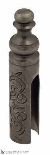 Колпачок для ввертных петель Venezia CP14 D с пешкой, рисунок D14 мм античное серебро