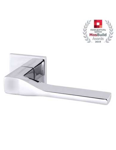 Комплект: Ручки Armadillo GRAND USS CP-8+Завертка+Бесшумный замок Fuaro/хром