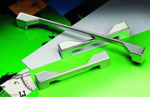 Ручка скоба модерн COLOMBO DESIGN F130FA-CR полированный хром 192 мм