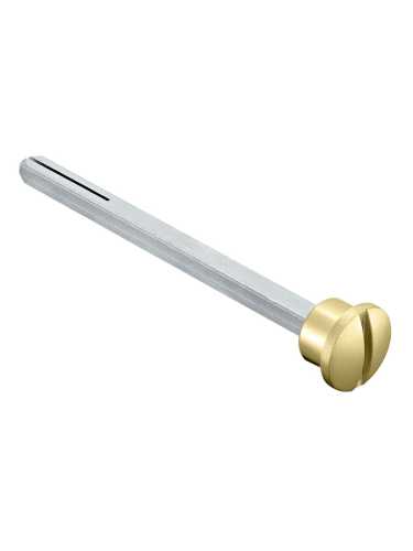 Четырехгранник Morelli Luxury LUX-SPINDLE-WC 110 OSA 110мм с кнопкой, цвет матовое золото