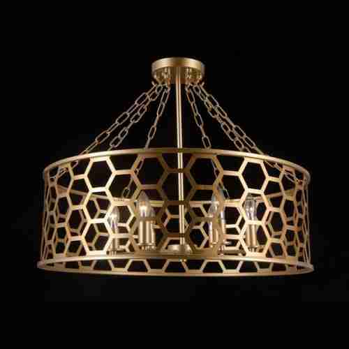 Люстра подвесная Natali Kovaltseva VALENCIA 81059-6C GOLD