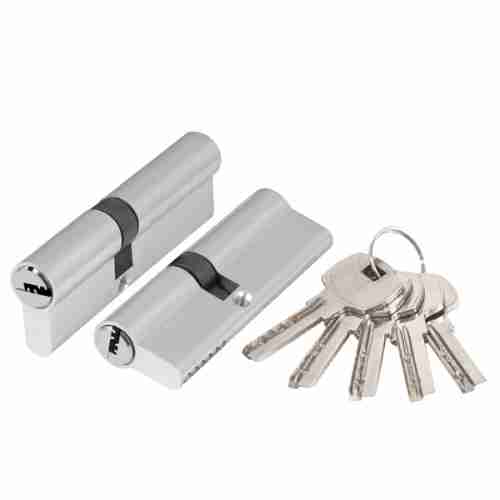 Цилиндровый механизм AX200/80 mm (35+10+35) CP хром 5 кл.