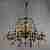 Подвесная люстра Ambiente Alicante 8888/8+8 PB Honey Leaf