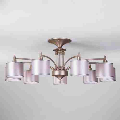 Подвесная люстра Eurosvet 60080/9 сатин-никель