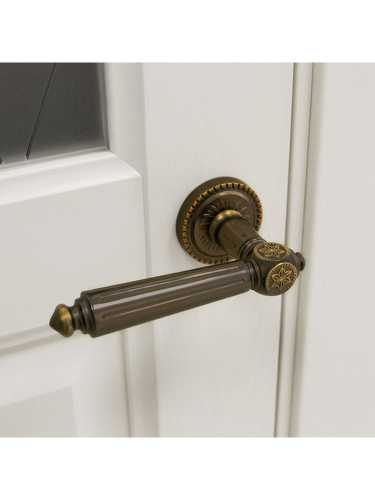 Ручка дверная Armadillo (Армадилло) межкомнатная R.CL55.Matador (Matador CL4) BB-17 коричневая бронза  Набор 9