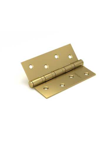 Ручка дверная Armadillo (Армадилло) межкомнатная R.LD54.Libra26 (Libra LD26) SG/GP-4 матовое золото/золото  Набор 8