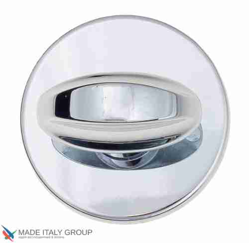 Фиксатор поворотный на круглом основании Fratelli Cattini WC 7.7-CR полированный хром