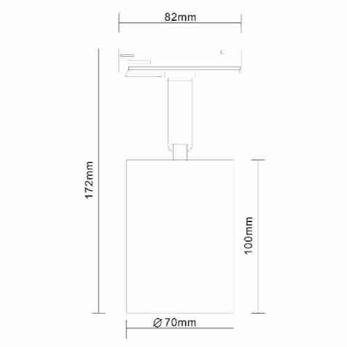 Трековый светильник ST Luce ST302.406.01
