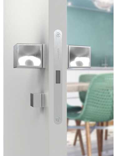 Ручка дверная Armadillo (Армадилло) межкомнатная K.ART52.SYMMETRY MWSC-33 итальянский тисненый  Набор 6