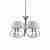 Подвесная люстра Mantra Mara Chrome - White 1641