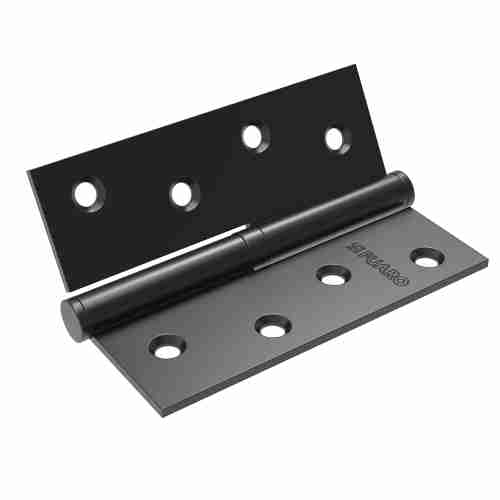 Комплект 8 шт. - Петля Fuaro (Фуаро) съемная IN4430SL-BL BL левая (413/BL-4 100x75x2,5) черный матовый БЛИСТЕР