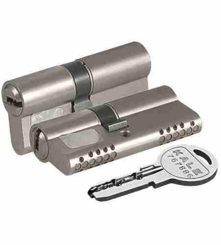 Цилиндровый механизм 164 OBS SNE/66 (30x10x26) mm никель 5 кл.