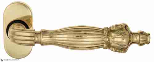 Дверная ручка для профильных дверей Venezia "OLIMPO" EP полированная латунь