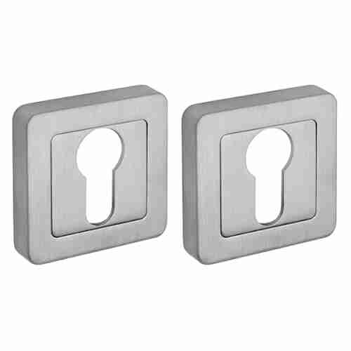 Накладка под цилиндр Fuaro ET XM SSC-16 сатинированный хром