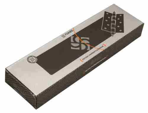 Комплект 8 шт. - Петля дверная стальная универсальная Fuaro IN6400U 4BB 150x95x3 SN (мат. никель)