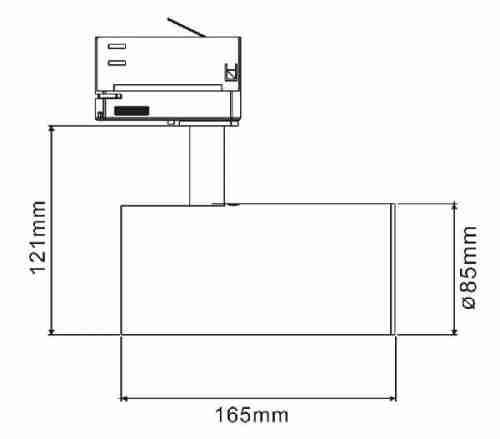 Трековый светильник Deko-Light Luna 30 707027