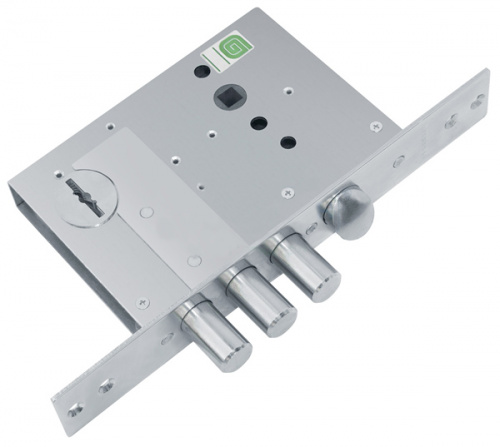 Замок врезной сувальдный с защёлкой Гардиан ЗВ 50.11, 4 кл. (длинный кл. 59 мм) /123:004/