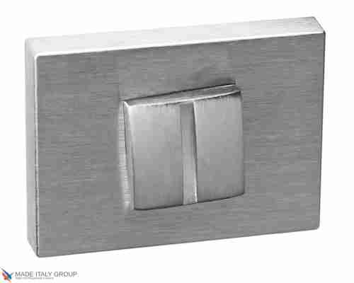 Фиксатор поворотный на прямоугольном основании Fratelli Cattini WC 6-CS матовый хром