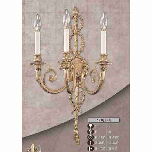 Бра Riperlamp 591Q/2 AB