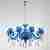 Подвесная люстра Lucia Tucci Ashanti 1250.10 Blu