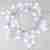 Светодиодная гирлянда Uniel сакура 220V белый ULD-S0700-050/DTA White IP20 SNOWFLAKES-2 07935