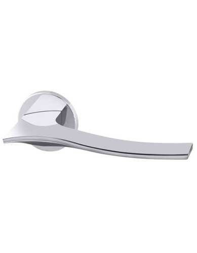 Комплект: Ручки Armadillo AQUA URS CP-8+Завертка+Бесшумный замок Fuaro/хром