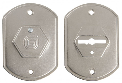 Накладки сувальдные Гардиан крашен. ГН 20 /пара/, плоская /123:473/