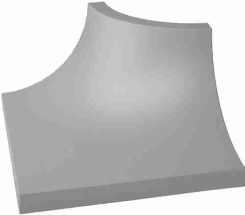 Угловой элемент Paradyz Inwesta Gamma Szara Profil C Glossy 0,4х0,4