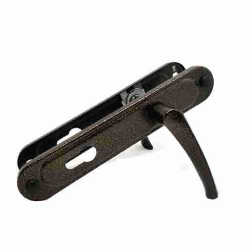 Ручка дверная на планке РФ1-85/07А (медь антик)