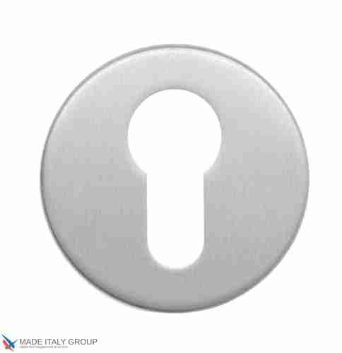 Накладка под цилиндр на круглом основании Fratelli Cattini CYL 7.7-CS матовый хром 2 шт.