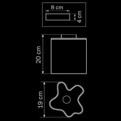 Потолочный светильник Lightstar Nubi 802010