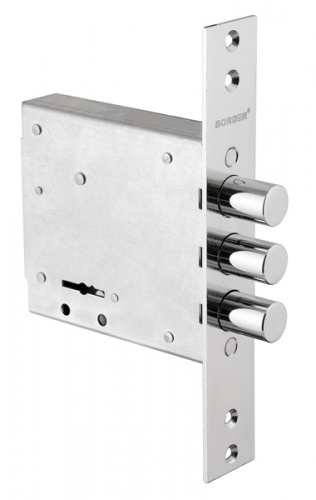 Замок врезной сувальдный BORDER ЗВ8-8 Г/15, 5 кл. /87310/