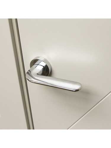 Ручка дверная Armadillo (Армадилло) межкомнатная R.URB52.EXCALIBUR (EXCALIBUR URB4) СР-8 хром  Набор 9