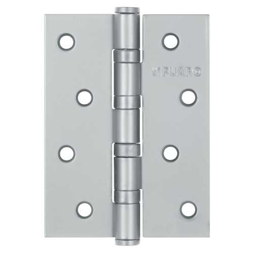 Комплект 4 шт. - Петля универсальная Fuaro 4BB/BL 100x75x2,5 РС (перламутровый хром) БЛИСТЕР