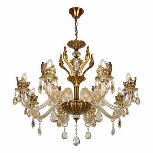 Подвесная люстра iLamp Asia 61078-8+4 BR