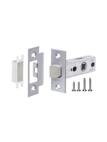 Защелка врезная PLASTP12-45-25 SSC сатин. хром