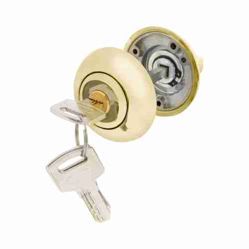 Завертка сантехническая Ajax (Аякс) с фиксацией ключом BK6.FIX.JR GP-5 золото