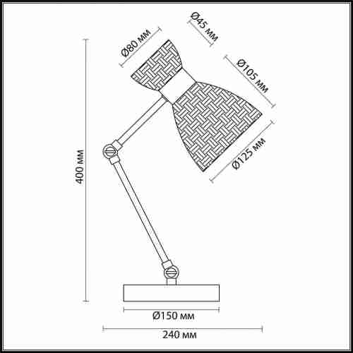 Настольная лампа Lumion Jackie 3704/1T