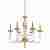 Подвесная люстра Divinare 5123/01 LM-6