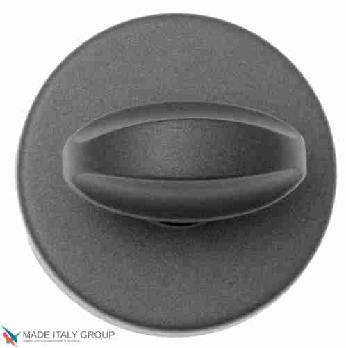 Фиксатор поворотный на круглом основании Fratelli Cattini WC 7-GA антрацит серый