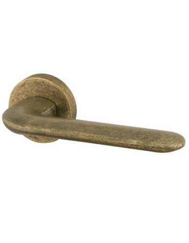 Комплект: Ручки Armadillo Urban Excalibur URB4 OB-13+Завертка+Бесшумн замок и Петли Fuaro/ант бронза