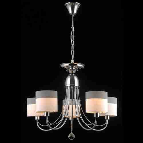 Люстра подвесная Natali Kovaltseva OLBIA 75086/5C CHROME