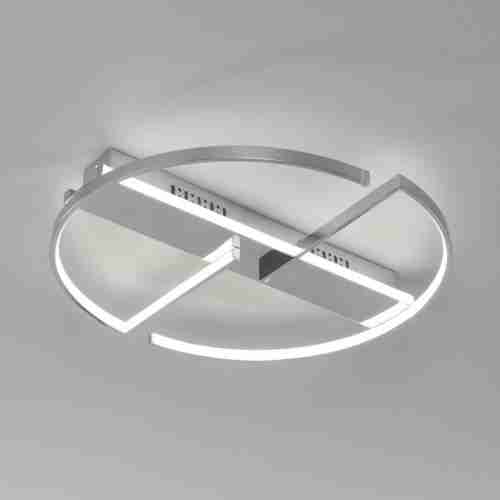 Потолочный светодиодный светильник Eurosvet Griff 90233/2 хром